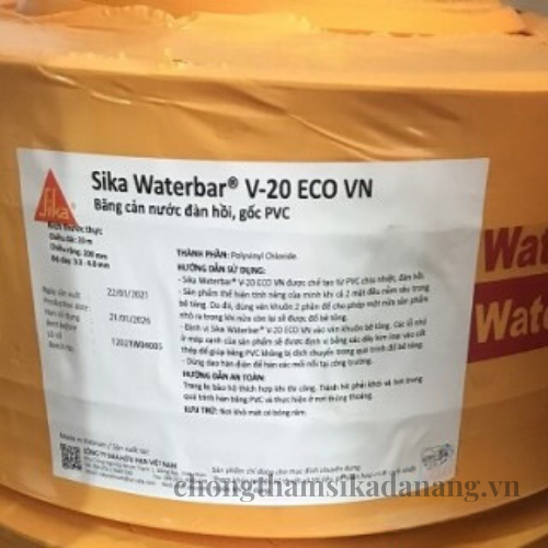 BĂNG CẢN NƯỚC SIKA WATERBAR V20 ECO VN